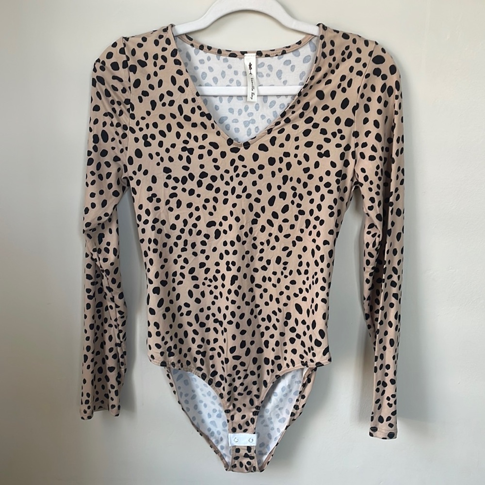Spotted bodysuit